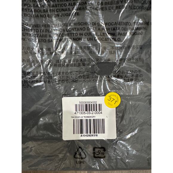 YZY GAP Dove Long Sleeve Tee Dark Green Large Yeezy GAP Oversized Top - Picture 4 of 5